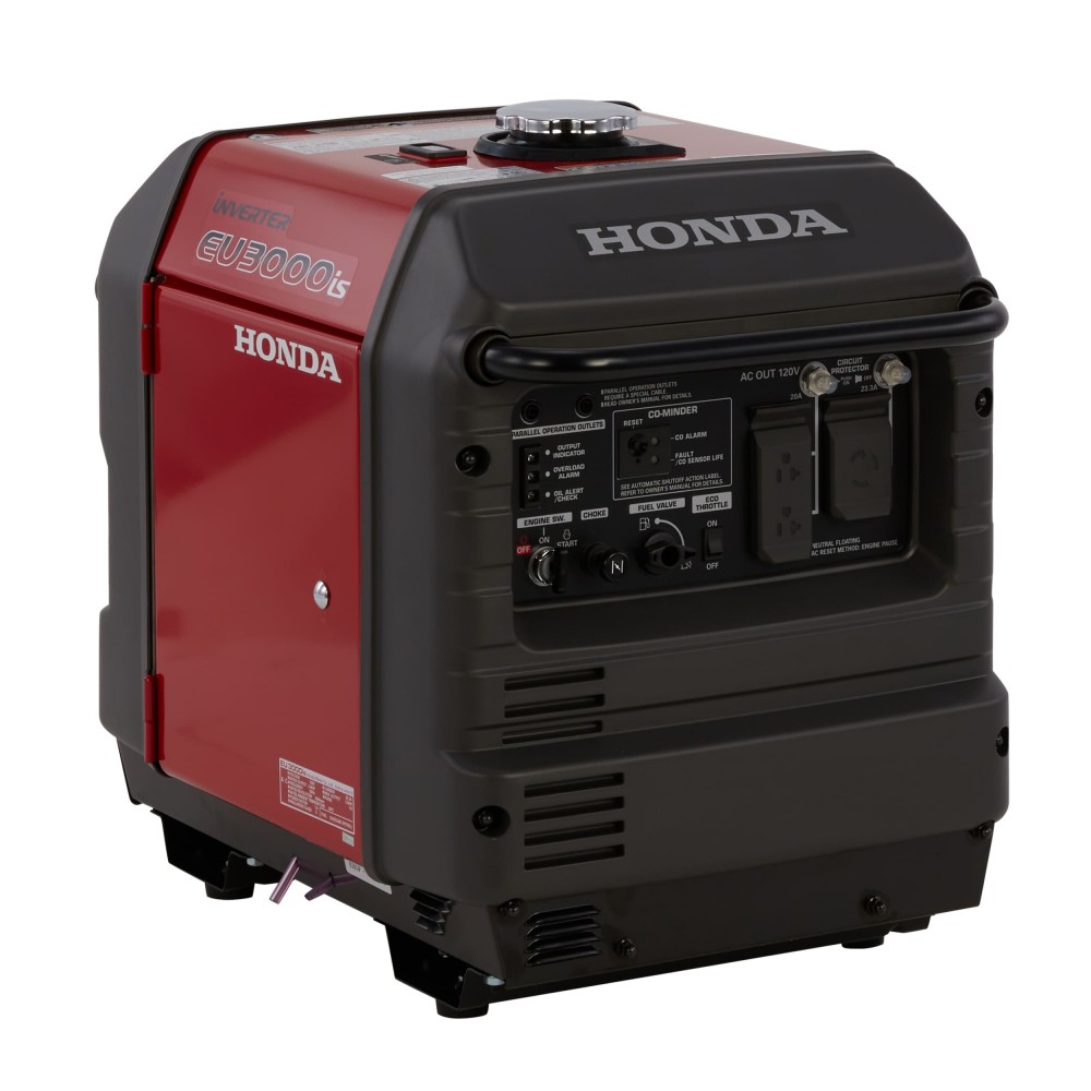 Honda-Eu-3000-Watt-Portable-Inverter-Generator-–-Gasoline-Single-Fuel-with-Electric-Start
